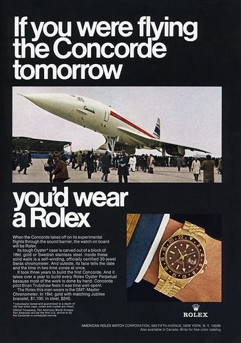 Rolex Concorde Ad