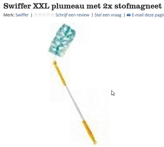com _ Swiffer XXL plumeau met 2x stofmagneet