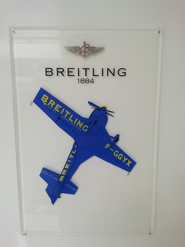 Breitling display