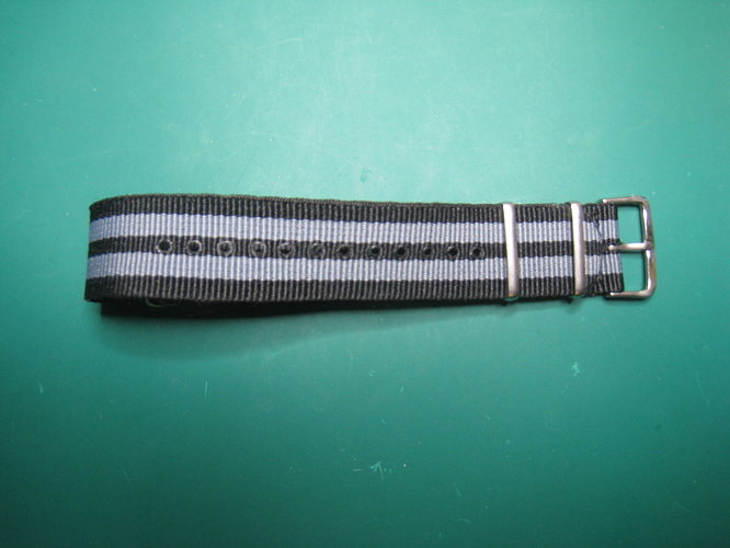 Nato 22mm grijs