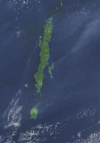 Andamanen satellietfoto