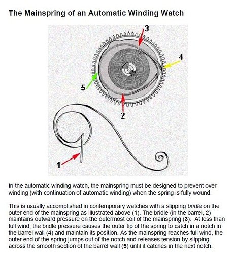 mainspring automatic