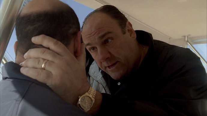 Sopranos S06E07 39h10m - Tony Soprano - Golden Rolex Day-Date