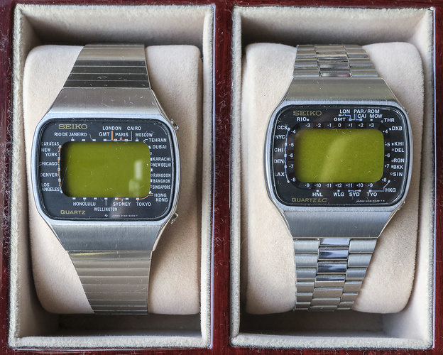 Seiko M158-5000 en 5009 Pan Am