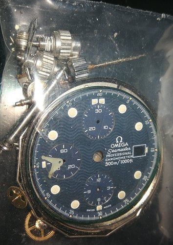 Omega Seamaster vervangen onderdelen 2