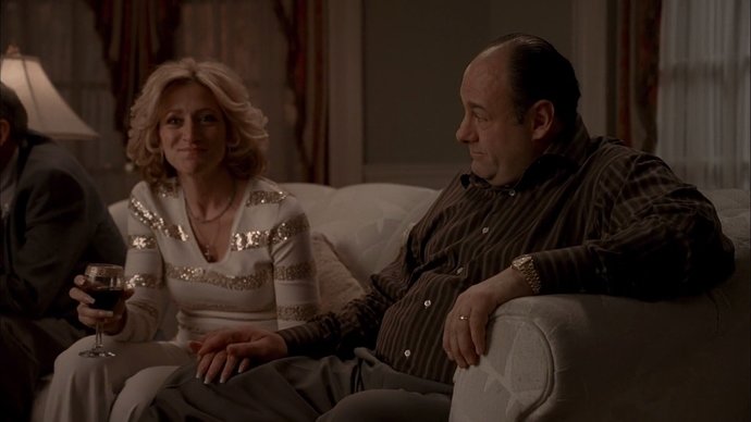 Sopranos S06E12 56h36 - Tony Soprano - Golden Rolex Day-Date