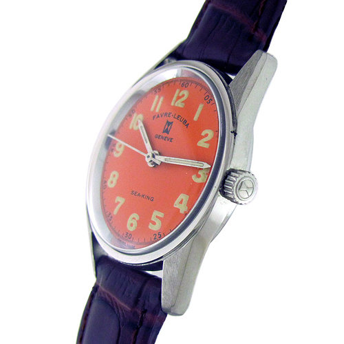 2-Favre-Leuba-Geneve-Sea-King-Manual-Winding-Watch-Crown-Image-By-Wristmenwatches