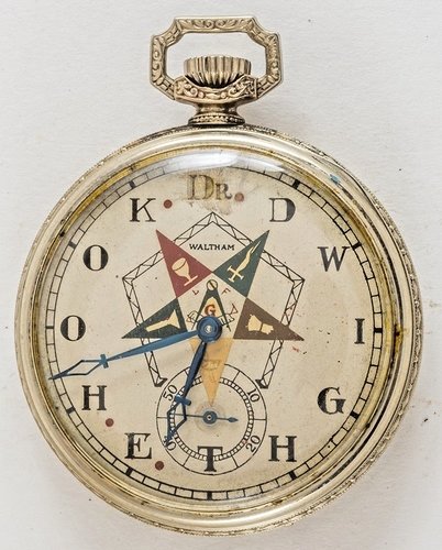 Waltham vrijmetselaar dial