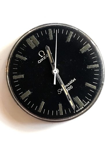 omega seamaster black