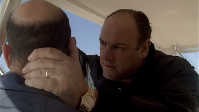 Sopranos S06E07 39h08m - Tony Soprano - Golden Rolex Day-Date