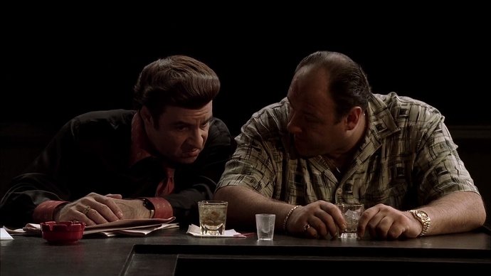 Sopranos S05E10 44m19s - Tony Soprano - Golden Rolex Day-Date