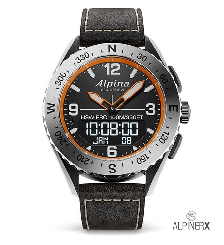 AlpinerX-black-black-orange-white-silver-orange-black-leather_png