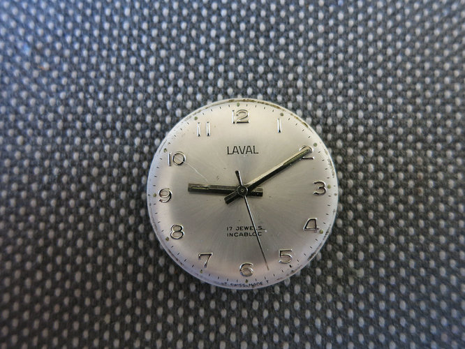 horloge lavalplaat