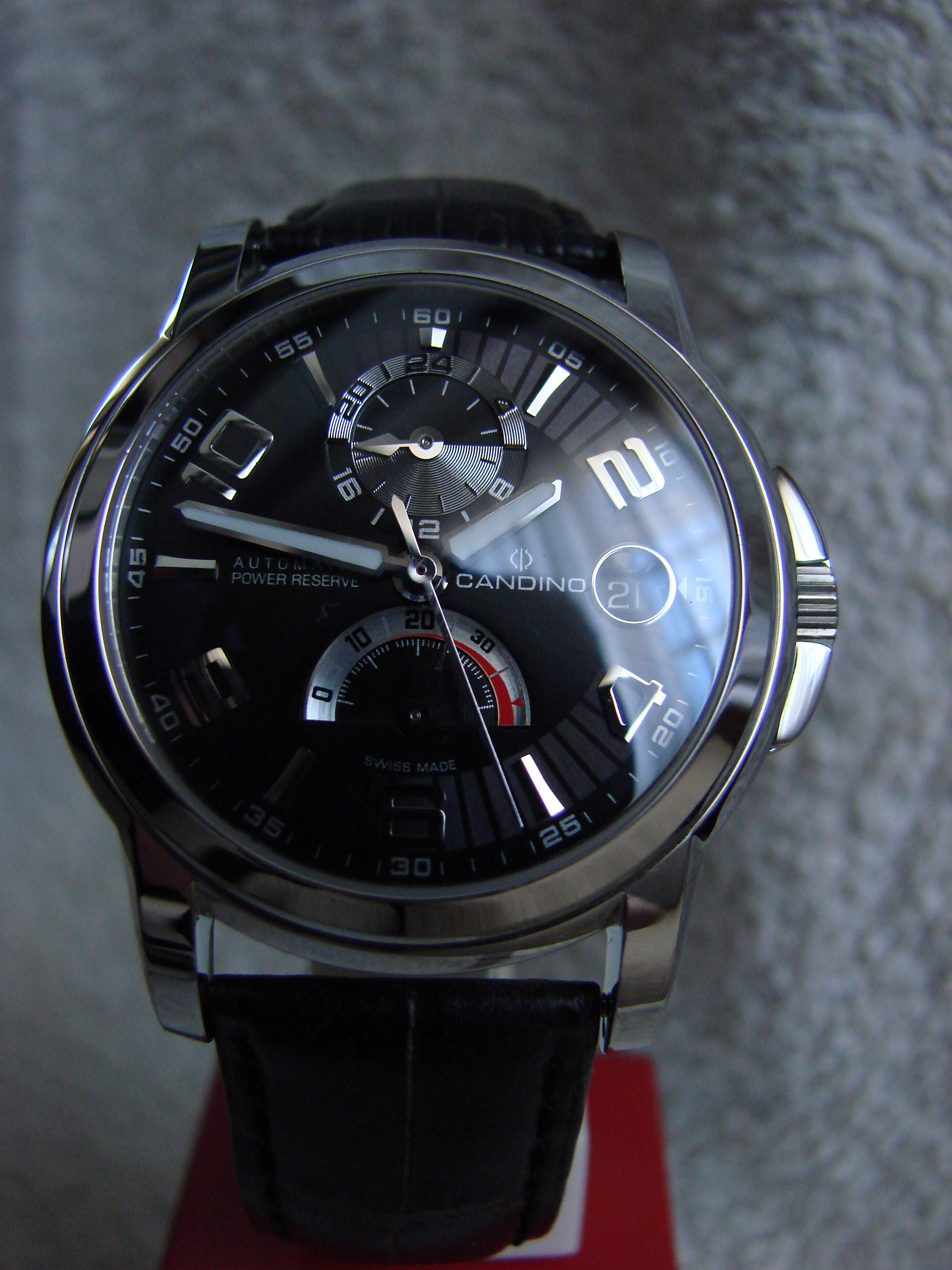 Afwezigheid binnenkort bedenken Candino 316 L UC4314/C automaat met Power Reserve Indicator - Horlogemarkt  (archief) - Horlogeforum.nl - het forum voor liefhebbers van horloges