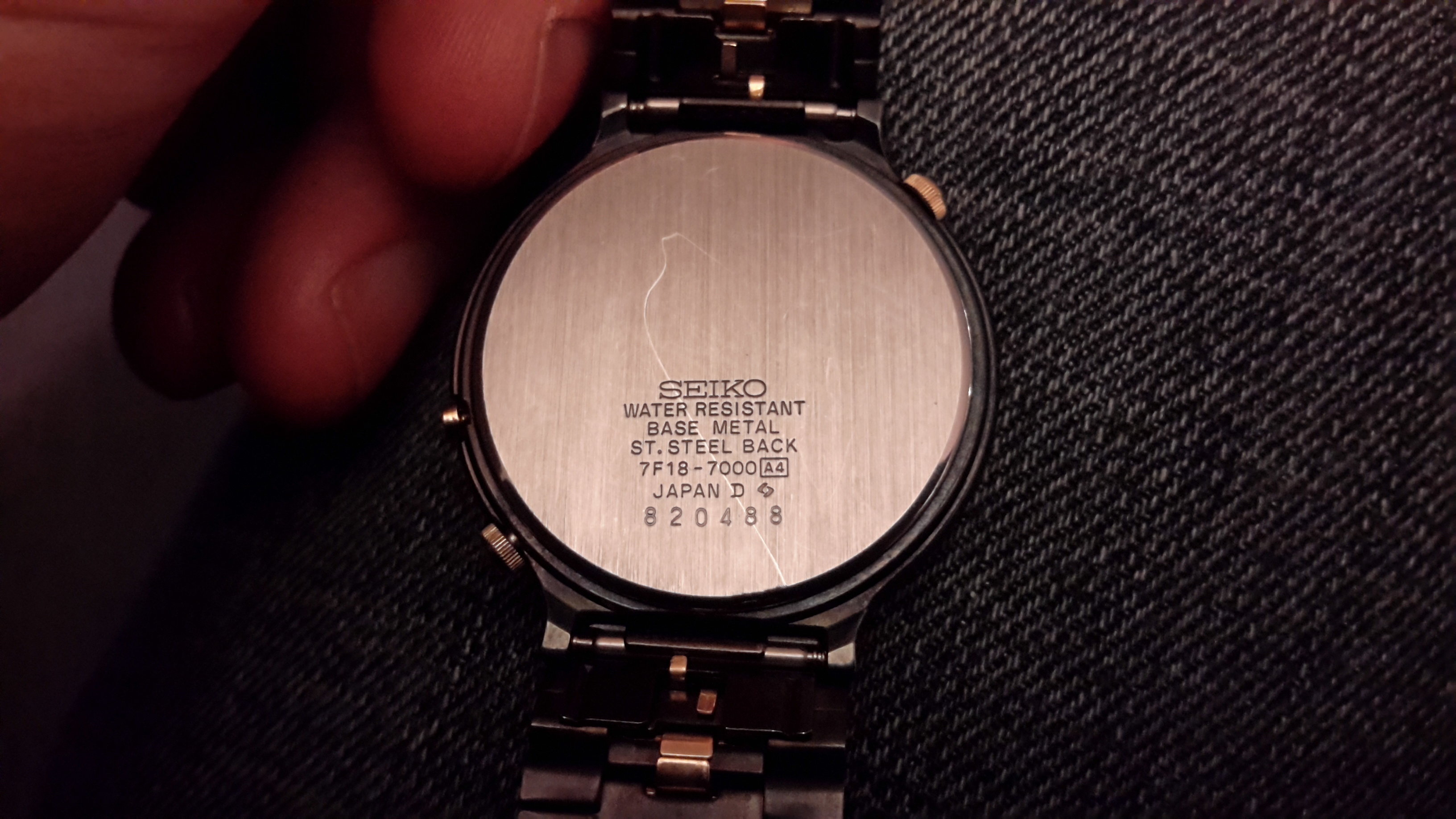 Seiko 7f18-7000 - Algemene Horlogepraat  - het forum voor  liefhebbers van horloges