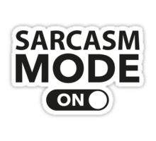 sarcasm