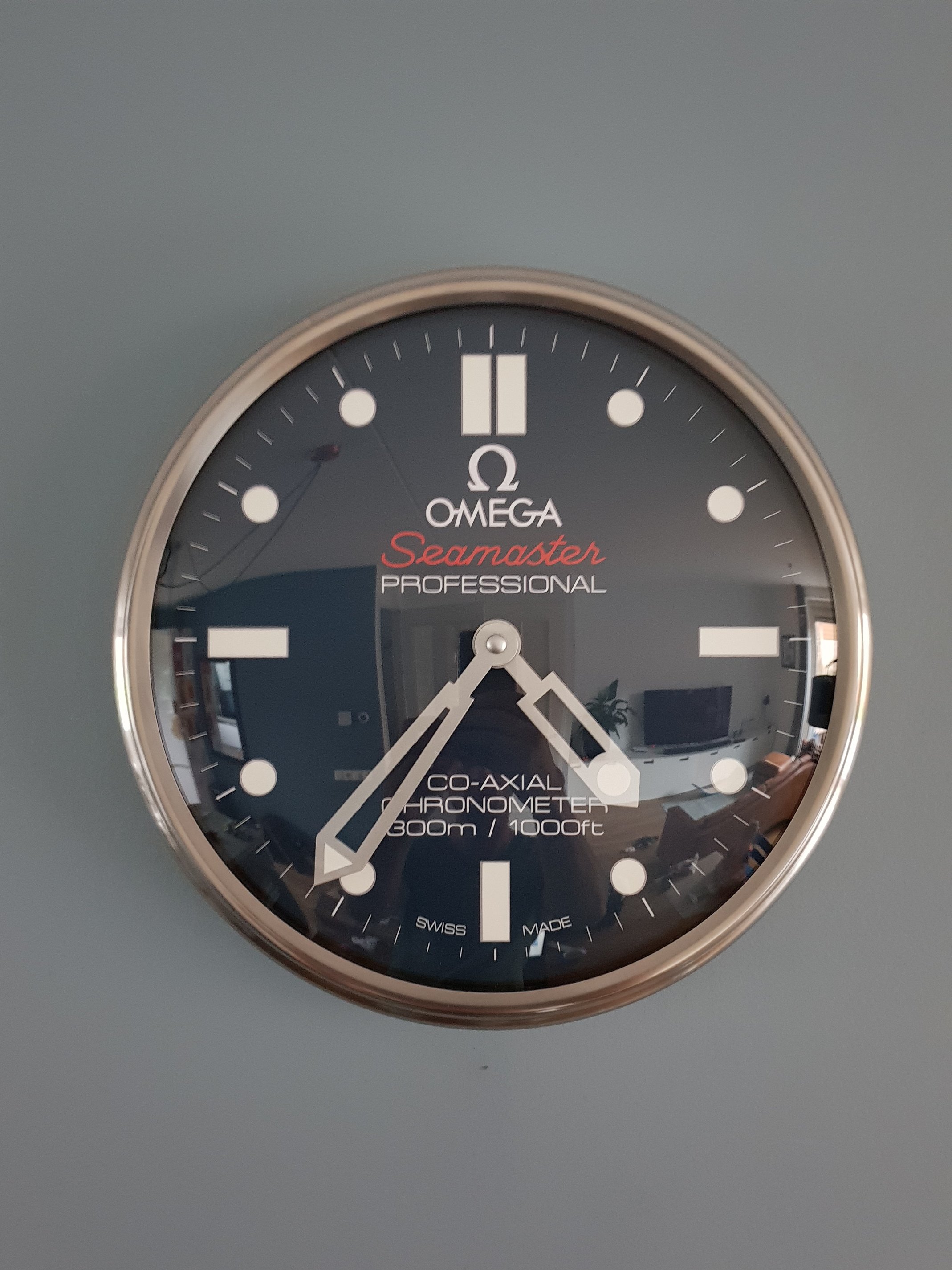 speer borst Christendom NA: Omega Seamaster wandklok - Algemene Horlogepraat - Horlogeforum.nl -  het forum voor liefhebbers van horloges