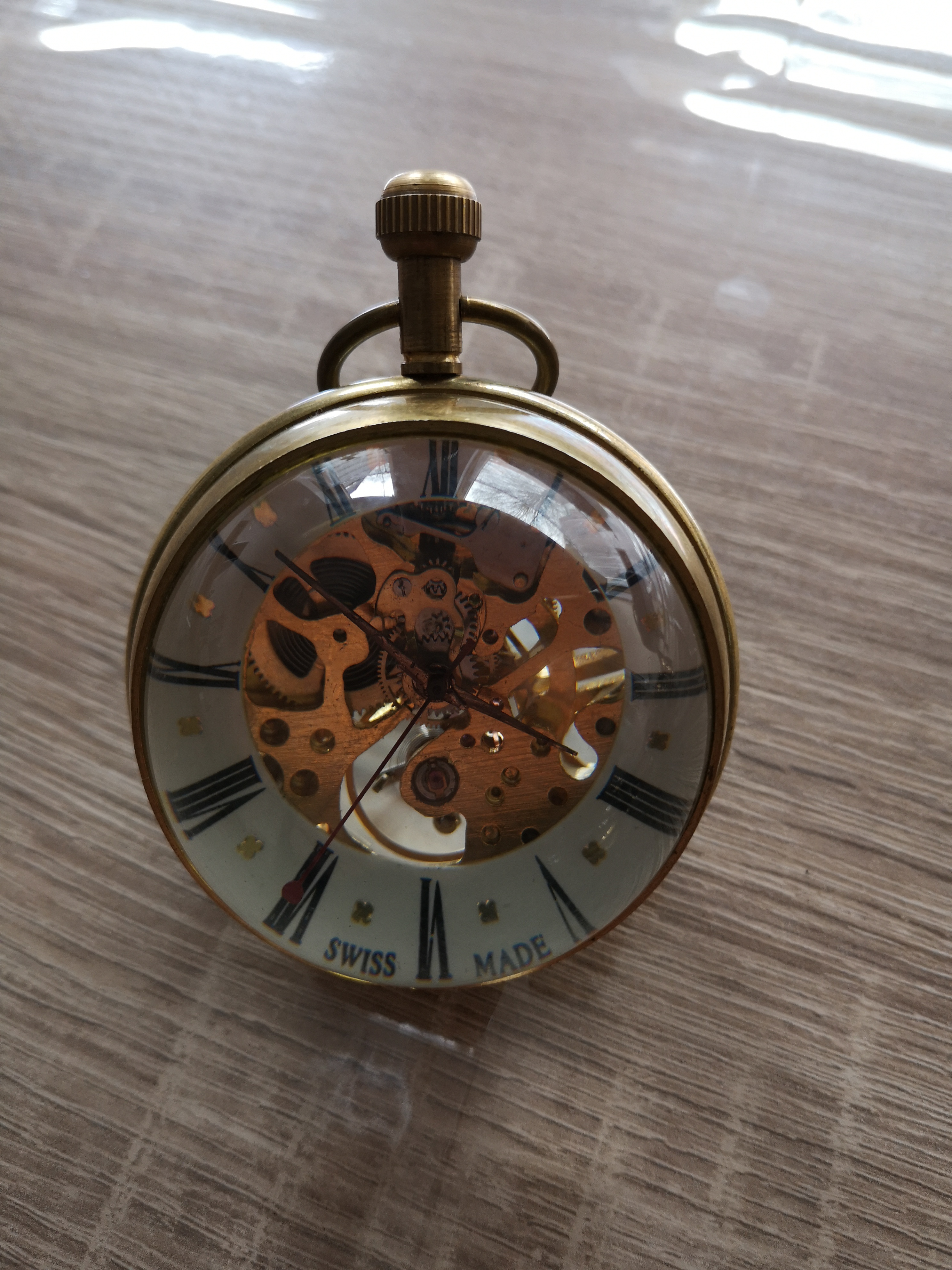 verticaal lade Wat dan ook Glazen bol klok/horloge (swiss made) - Vintage Horlogeforum -  Horlogeforum.nl - het forum voor liefhebbers van horloges