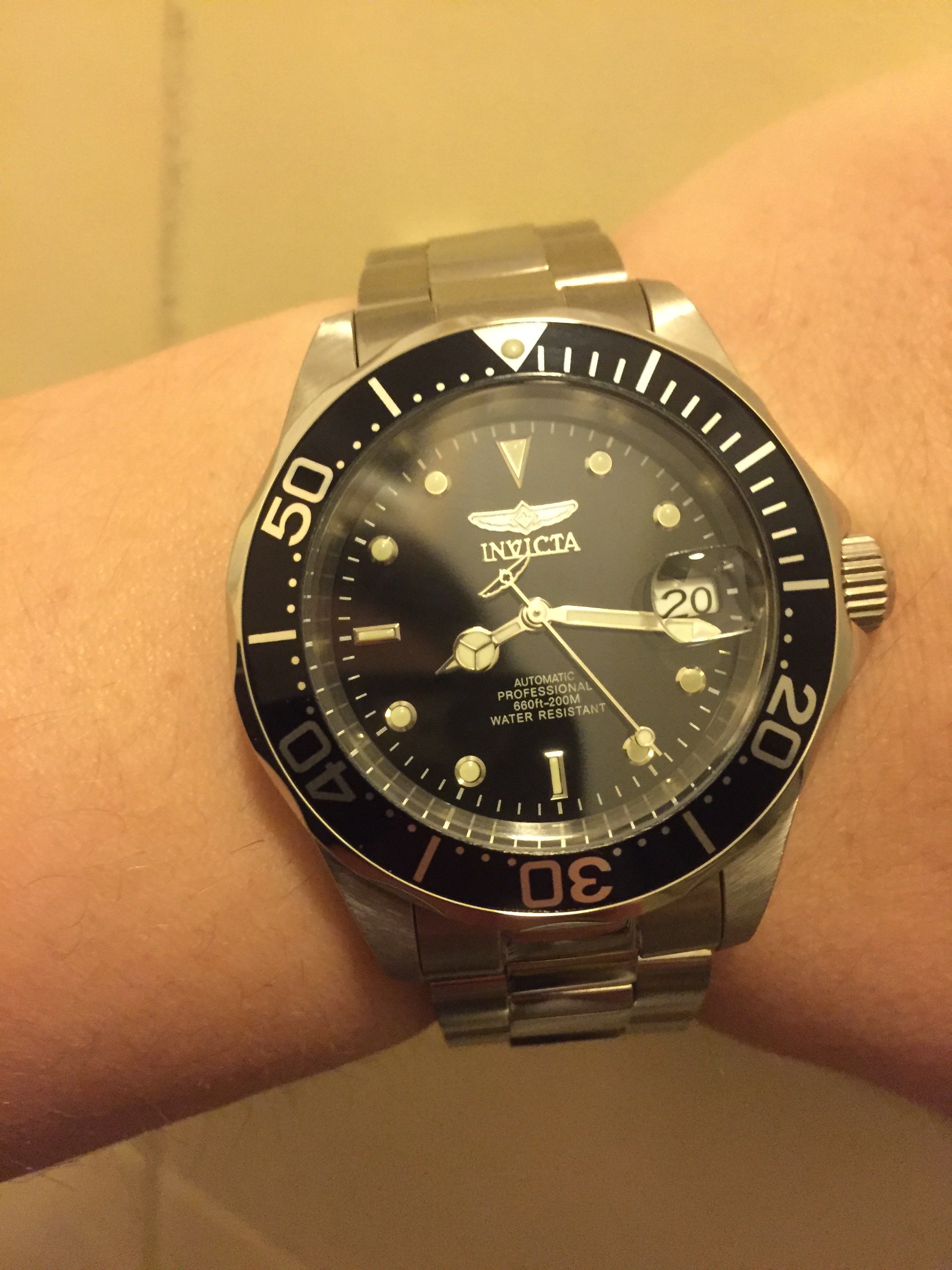 NA Invicta Pro Diver 8926NB met Seiko NH35 uurwerk - Algemene Horlogepraat   - het forum voor liefhebbers van horloges