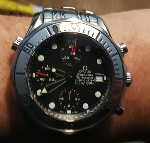 Omega Seamaster na reparatie